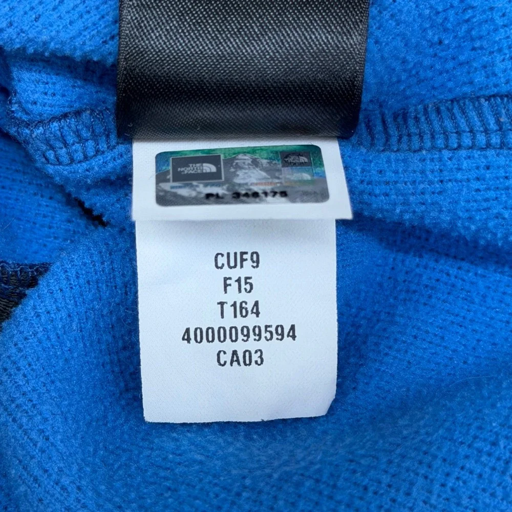 The North Face Canyon Flats Fleece Hoodie Jacket Men's MD Blue NF0A3LHH Full Zip